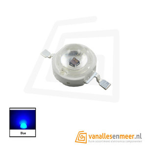 Power led 3W Blauw