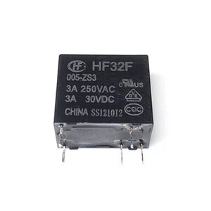 HF32F 5V relais 3A 250VAC HF32F-005-ZS3 printrelais