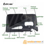 Survival Creditcard 14 in 1 SOS Outdoor Card Tool