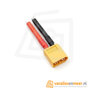 XT60 male plug 12AWG kabel