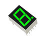 7 Segment 1 digits LED display Groen CC 0.56 Inch 