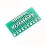 Adapter pcb 10 pin 1.27mm 2.0mm 2.54mm  