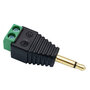 Mono Jack Male 3.5mm to 2pin Terminal Blok