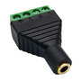 Stereo Jack Female 3.5mm to 4pin Terminal Blok