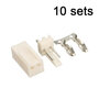 KF2510-2P 2pin Connector set recht 10 sets