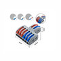 Lasklem - kabel Verbinding connector - duo - 2/6 polig - 32A -400V  Rood-Blauw  SPL-62