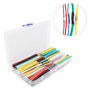 Krimpkous set gekleurd - 140 delig - Warmte krimpbuizen in BOX