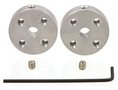 Universal-Aluminum-Mounting-Hub-for-4mm-Shaft-4-40-Holes-(2-Pack)-Pololu-1081