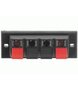 4-weg luidsprekerterminal – Drukknopconnector 65mm