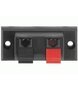 2-weg Luidsprekerterminal WP2-2 – Veerconnector