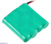 Oplaadbare NiMH Batterijpack 4,8 V 900 mAh (4×AAA), JR-connector - Pololu 2231