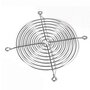 PC Ventilator Beschermer – Fan Guard Grill 120×120 mm – Chroom