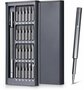 25-in-1 precisie schroevendraaierset mini magnetische schroevendraaier met 24 bits en opbergkoffer