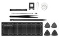 PCWork PCW08C Smartphone Reparatie Accessoireset 12-delig