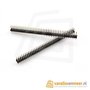 Headerpins male 2x40 pins recht pinafstand 2,54mm.