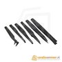 Kunststof pincetten antistatisch 6-delig Lengte 115 mm tweezer - pincet