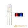 5mm led Bi-Color Red Blue Common Anode Diffused