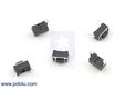 Mini Pushbutton Switch: PCB-Mount, 2-Pin, SPST, 50mA (5-Pack) Pololu 1400