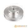 GT2-6 60 teeth 8mm boring Pulley Aluminium