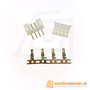 JST PH-2.0  4 pin  connector set recht