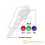 8mm LED  RGB Diffused common Anode