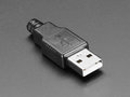 USB DIY Connector Shell - Type A Male Plug  Adafruit 1387