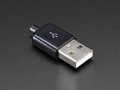 USB DIY Slim Connector Shell - A-M Plug  Adafruit 1827