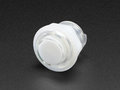 Mini LED Arcade Button - 24mm Translucent Clear Adafruit 3429