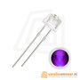 5mm led helder UV Paars  395nm-400nm