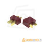 T-connector male/female set