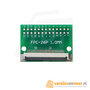 FPC/FFC flat cable PCB 26P 1mm met connector 